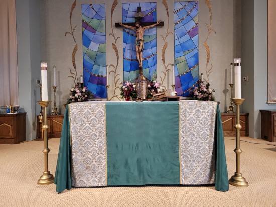 The Altar at St. Catherine of Siena Church